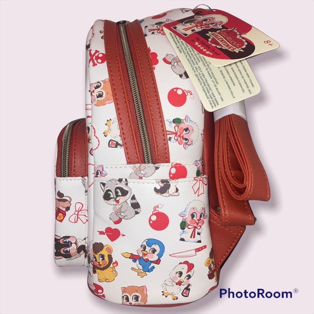 Funko Villainous Valentines Backpack. NWT - Picture 2 of 10